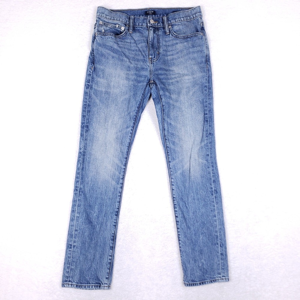 J.Crew Flex Slim Jeans Light Blue W30 L30 Stretch Denim Minimalist Casual